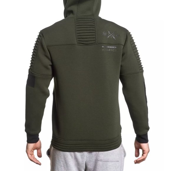 AMERICAN FIGHTER PROXIMITY Men's L/S ZIP HOODIE - Picture 2 of 9